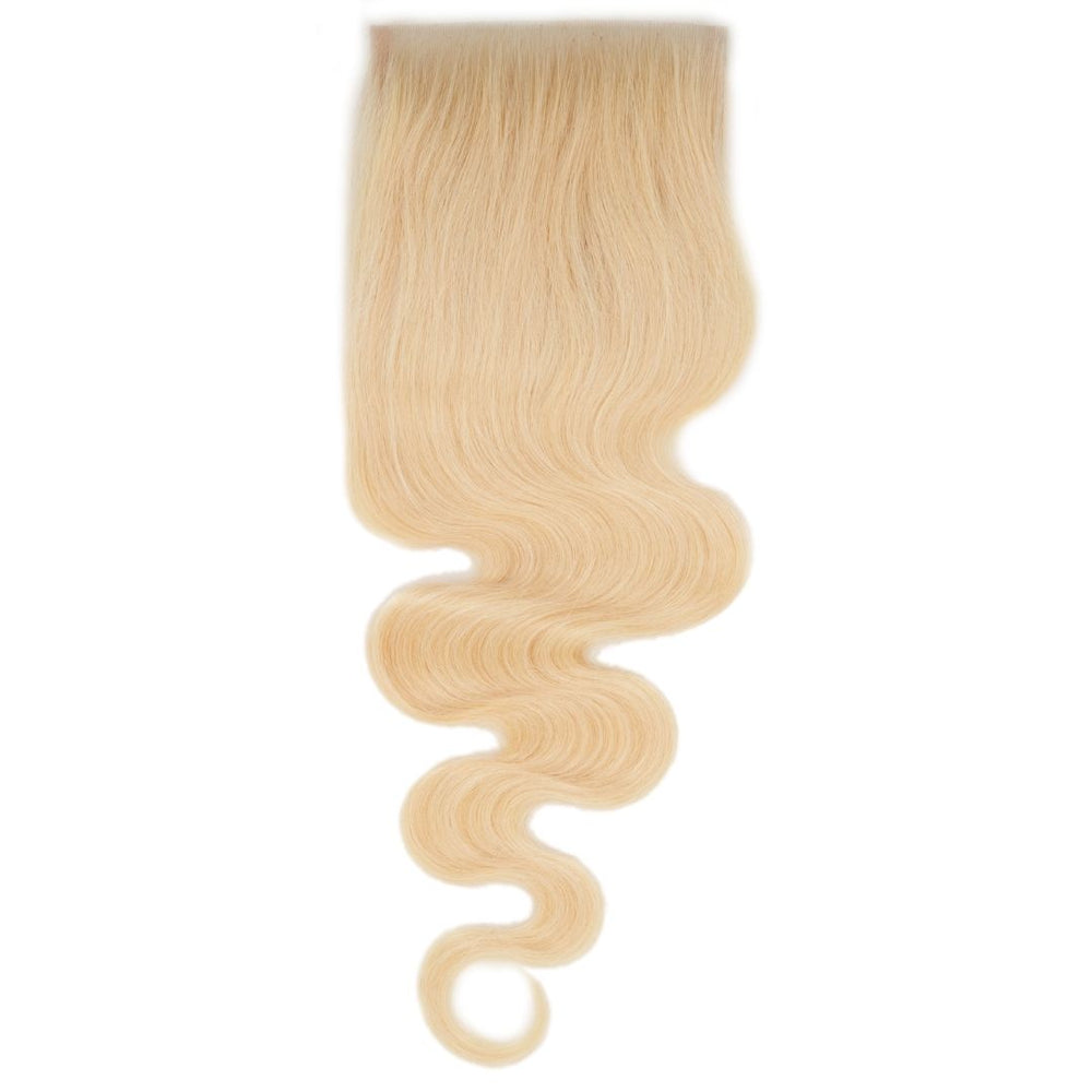 Golden Wave Crown™ 4x4 Transparent Lace Closure