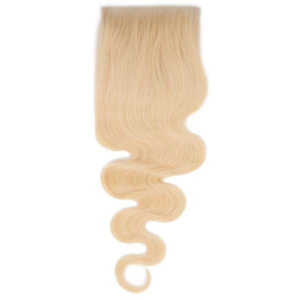 Golden Wave Crown™ 4x4 Transparent Lace Closure