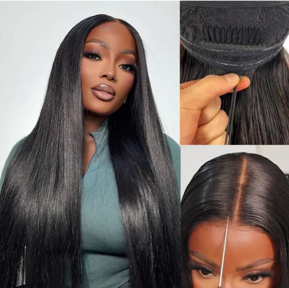 Midnight Silk Press 13x6 HD Glueless Luxe Wig