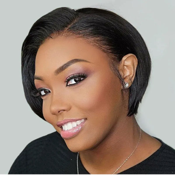 Salute Her Luxe Pixie Bob – Pre-Styled Glueless T-Part