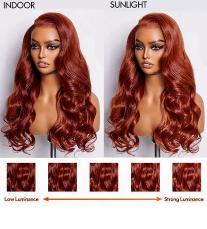Crimson Silk Layers 360 Lace Wig — Invisi Strap Edition