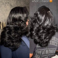 Peacock Opulence Layered Lace Wig — Pull-Go Fit