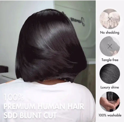 Salute Her Precision Bob – Vietnamese Straight (Glueless 2x6)