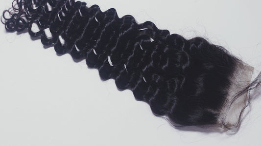 Brazilian Deep Wave 4x4 Closure
