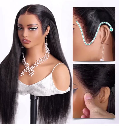 Midnight Silk Press 13x6 HD Glueless Luxe Wig