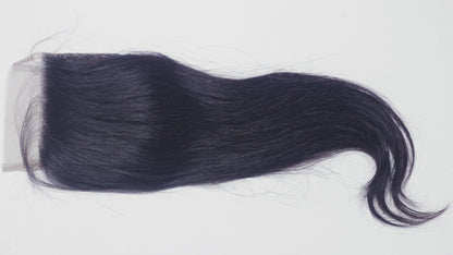 Brazilian Silky Straight 4x4 HD Closure