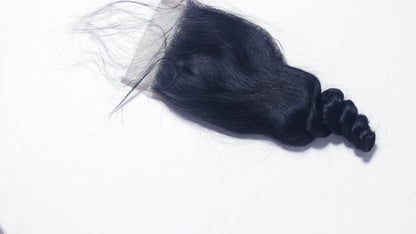 Brazilian Loose Wave 4x4 HD Closure