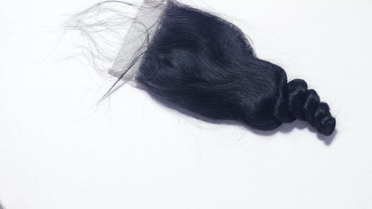 Brazilian Loose Wave 4x4 HD Closure